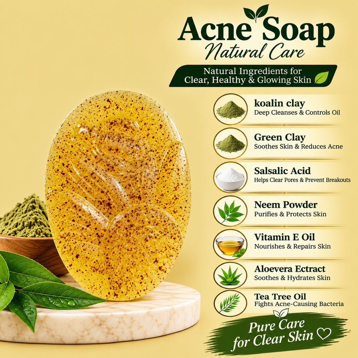 Zavera Skin Acne Soap